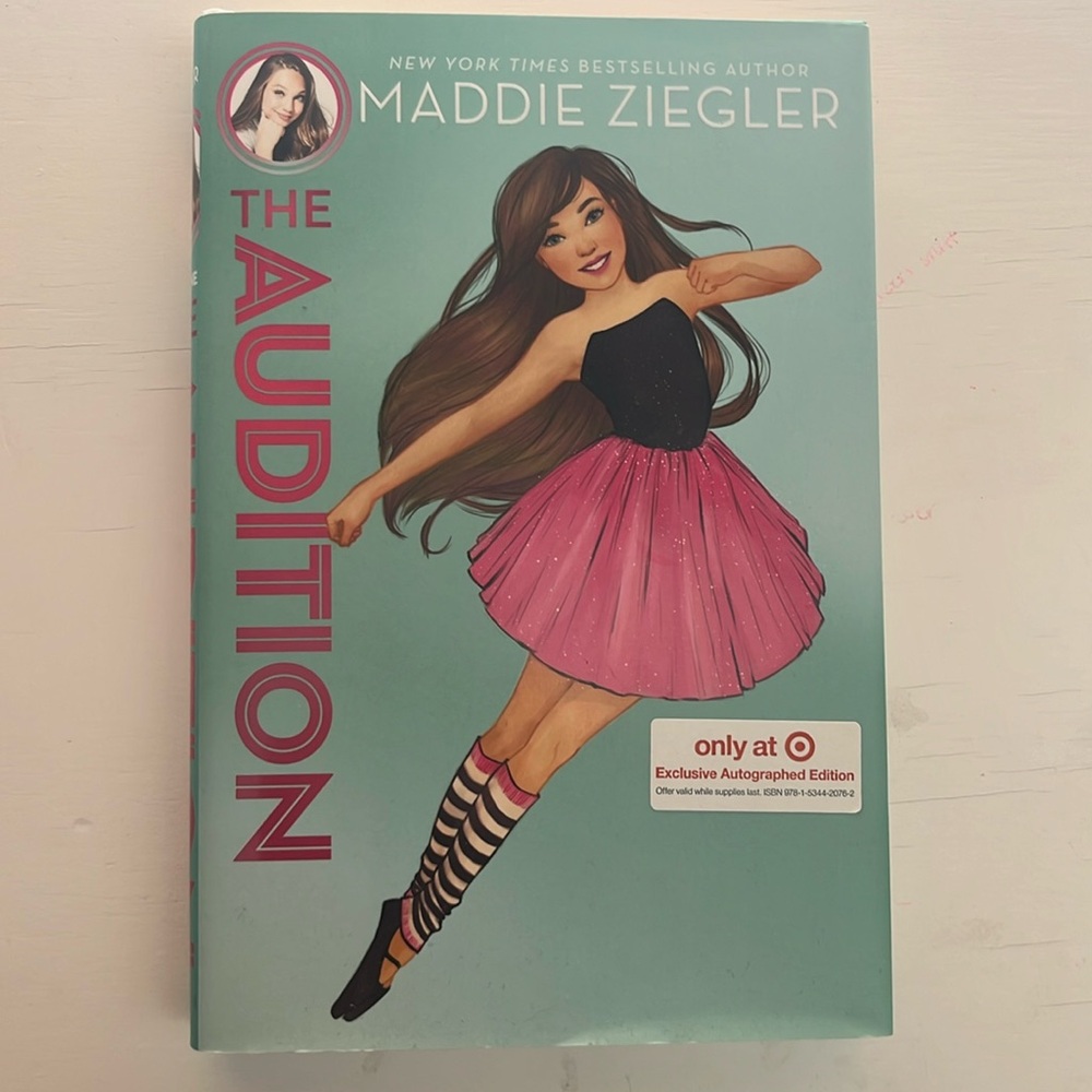Maddie Ziegler signed copy of The Audition.